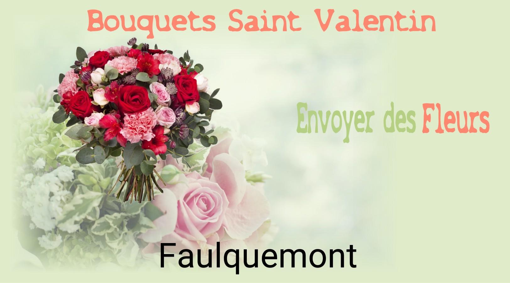 Roses de Saint-Valentin livrées à Faulquemont